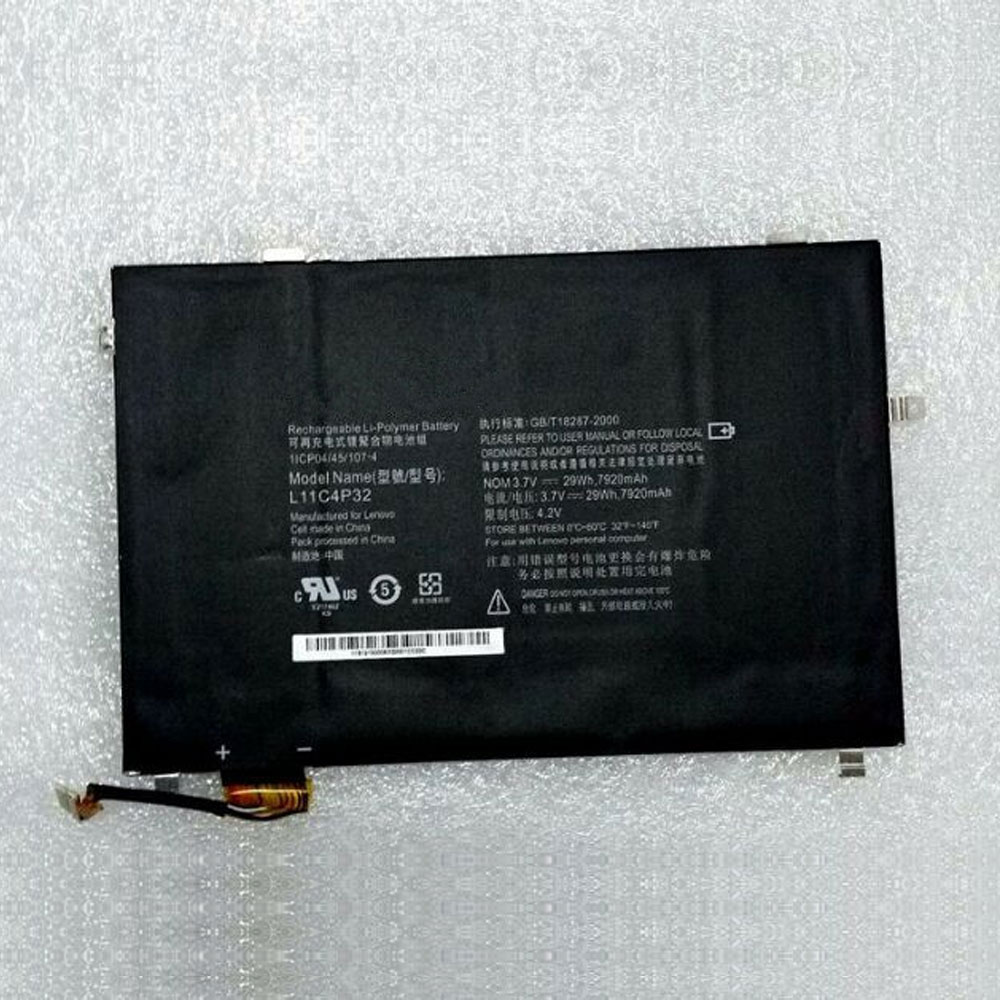 Batería para Tab-M8-TB-8505F/M/N/lenovo-L11C4P32